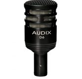 Audix D6 dynamische kick basdrum tom bas drum microfoon huren