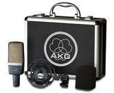 AKG C214 grootcondensator microfoon huren overhead